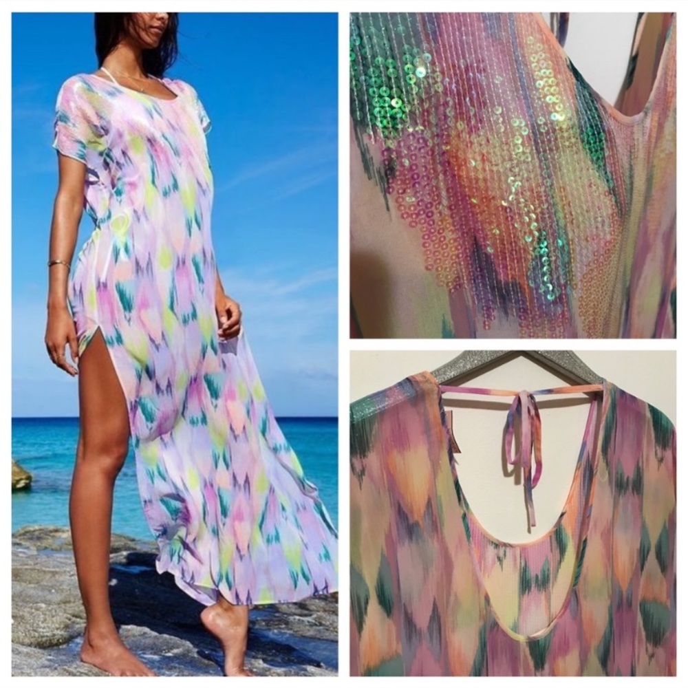 VS Swim Maxi Cover-Up NWOT